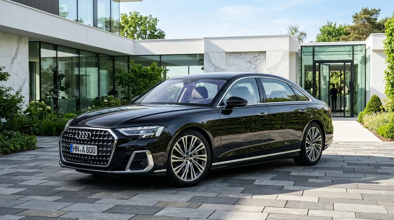 Audi A8L - Luxury Chauffeur Car Rental Mumbai