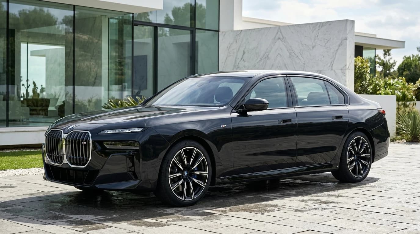 BMW 7 Series - Luxury Chauffeur Car Rental Mumbai