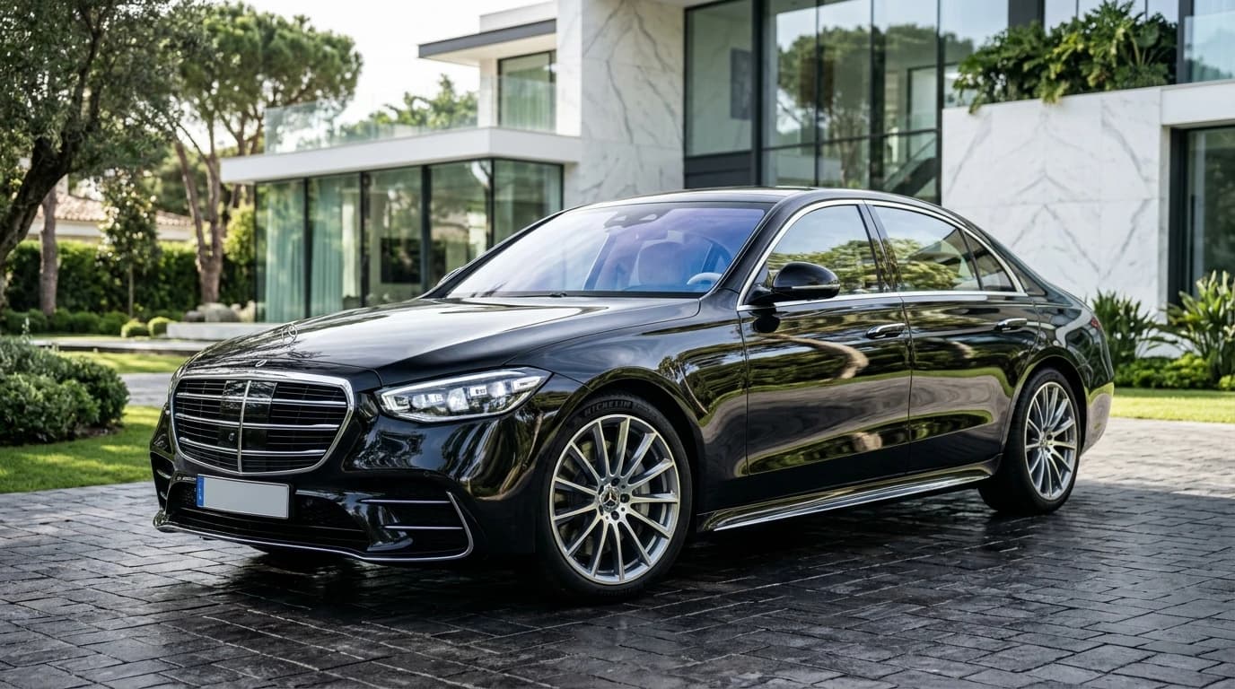 Mercedes-Benz S-Class - Luxury Chauffeur Car Rental Mumbai