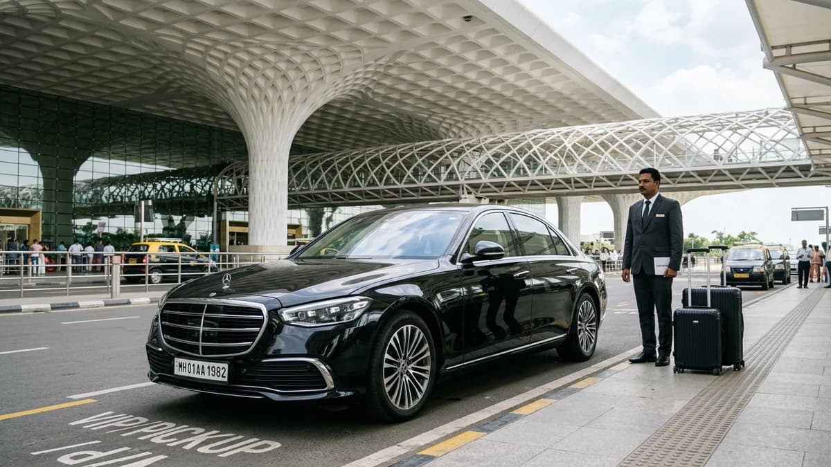 Airport Transfers (T1 & T2) - Chauffeur Service Mumbai